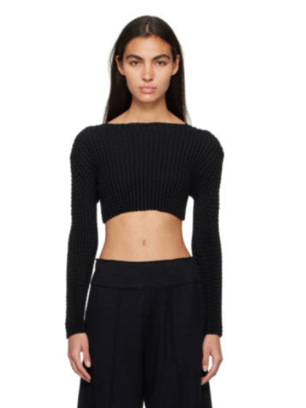 NWT Issey Miyake Black Spongy Sweater (No Tag)